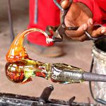 Glass blowing